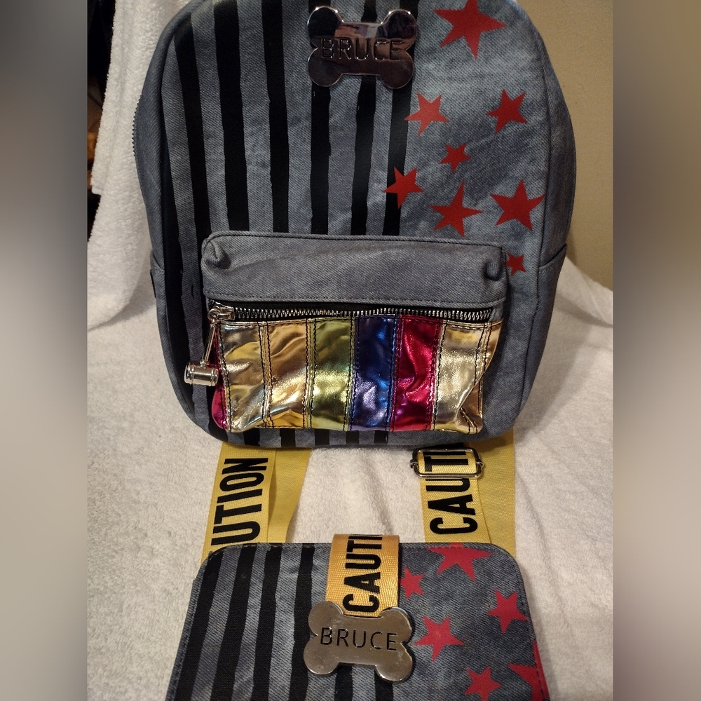 Birds Of Prey Backpack/Phone Case Set